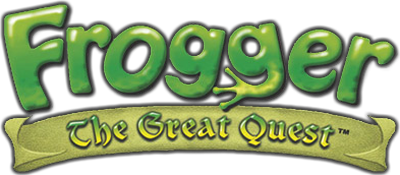 Frogger the Great Quest title screen for Playstation 2